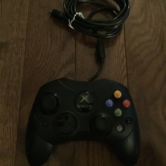 Microsoft Original Xbox Video Game Controller with Included Cable Extension! - Picture 3 of 5